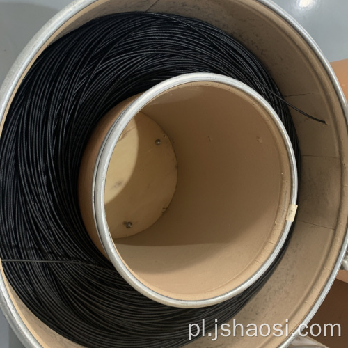 Wysoka temperatura czarny silikonowy drut